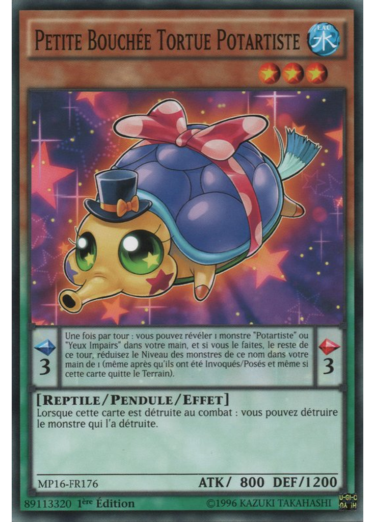 Petite Bouchée Tortue Potartiste
