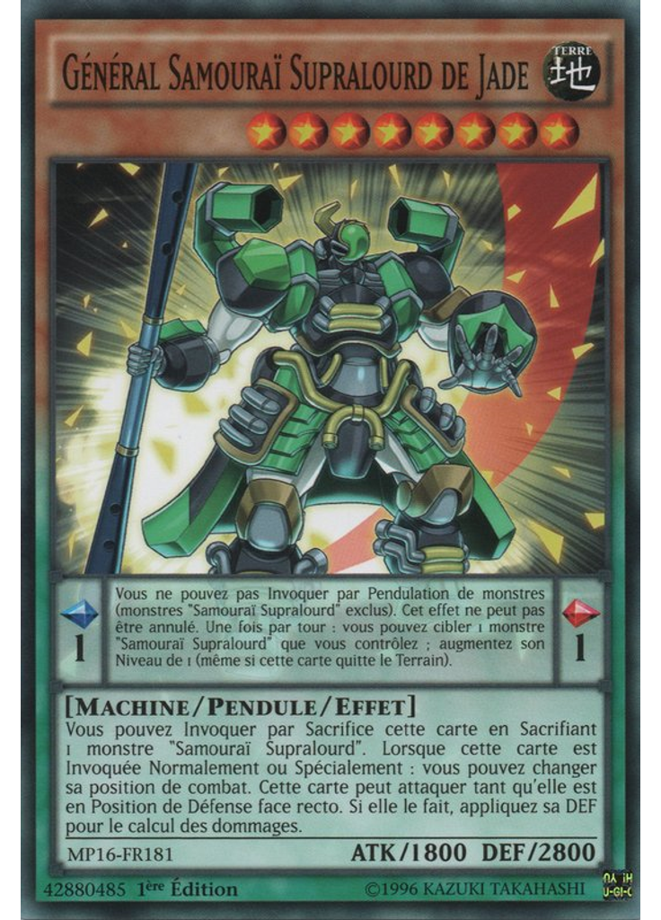 Général Samouraï Supralourd de Jade