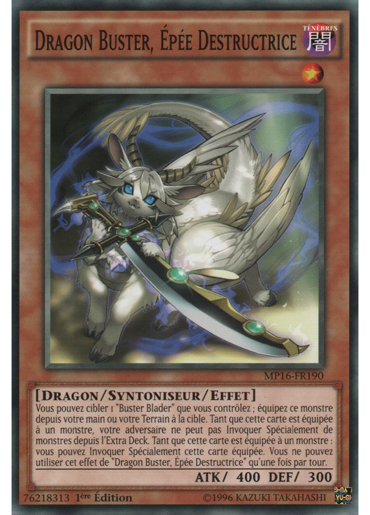 Dragon Buster, Épée Destructrice