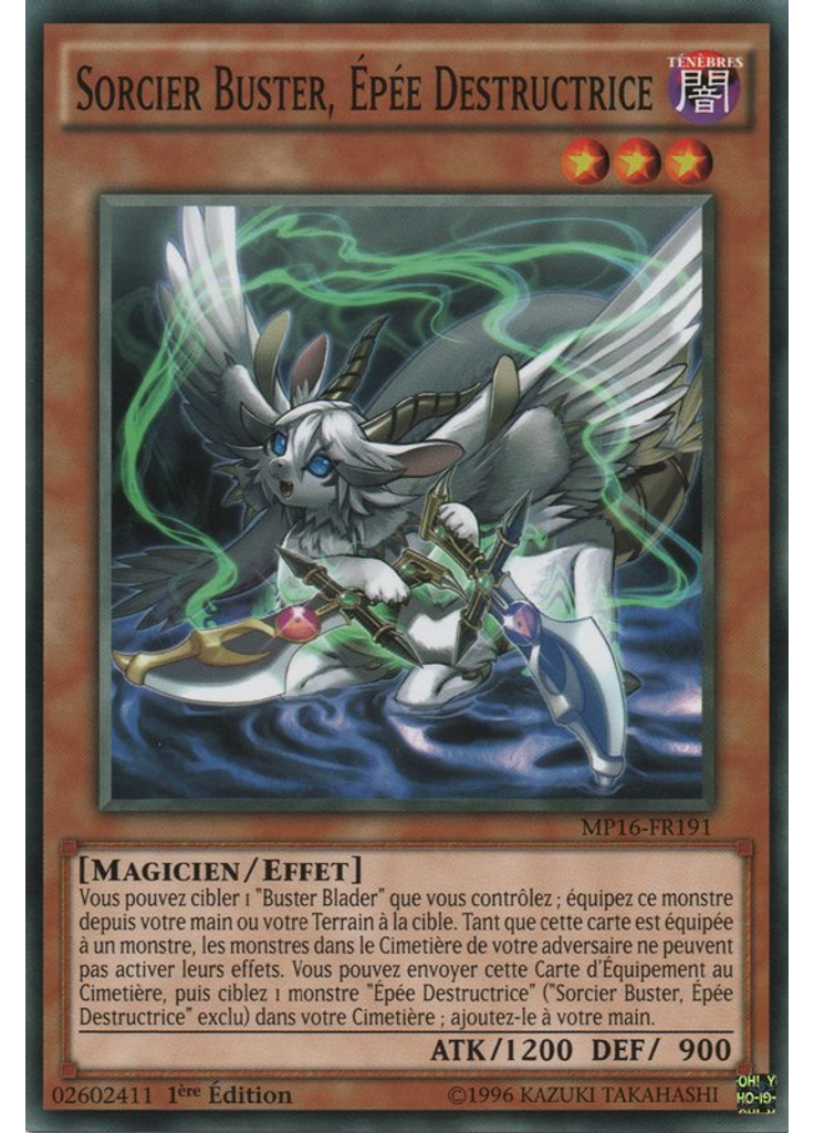 Sorcier Buster, Épée Destructrice