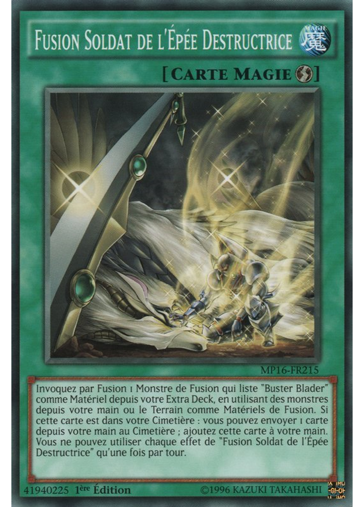 Fusion Soldat de l'Épée Destructrice
