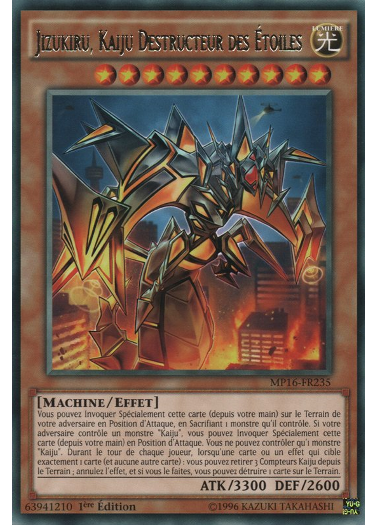 Jizukiru, Kaiju Destructeur des Étoiles