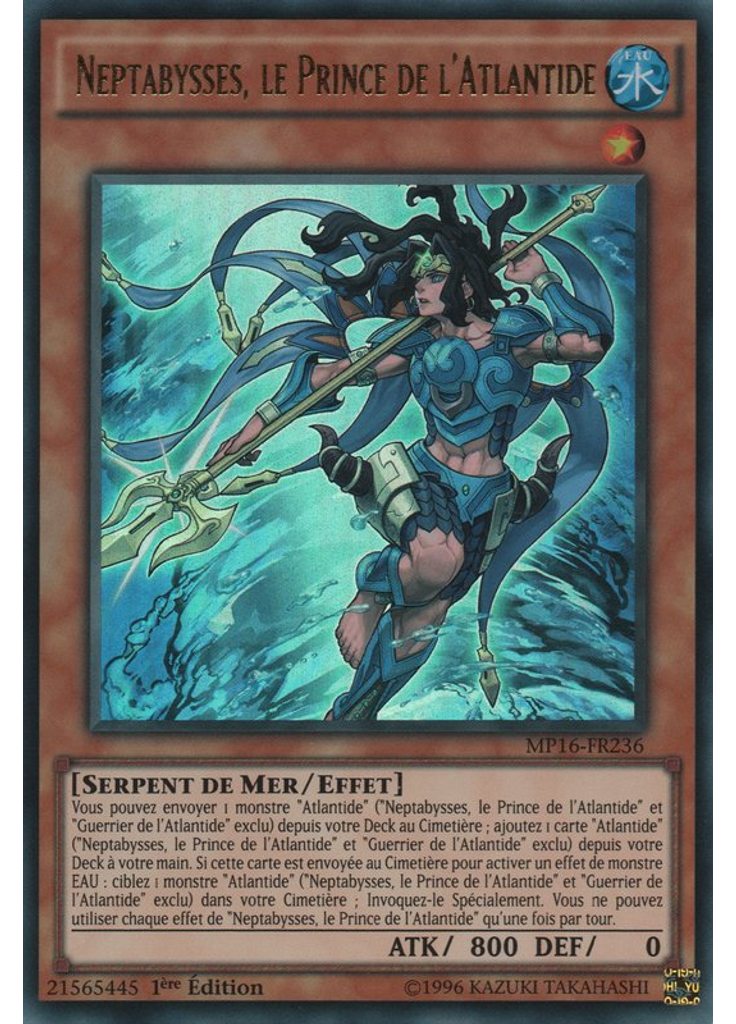 Neptabysses, le Prince de l'Atlantide