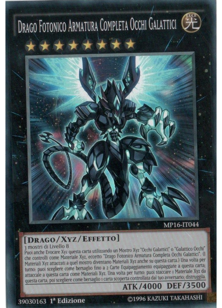 Drago Fotonico Armatura Completa Occhi Galattici