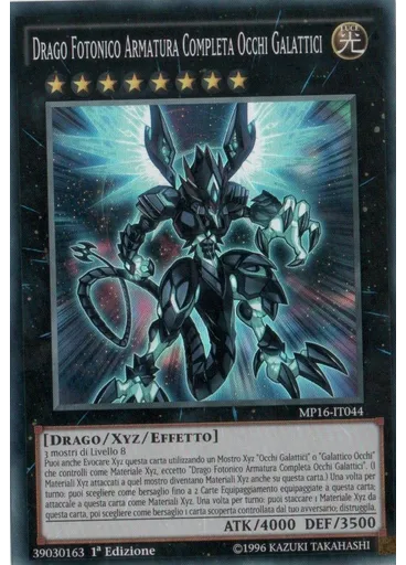 Drago Fotonico Armatura Completa Occhi Galattici