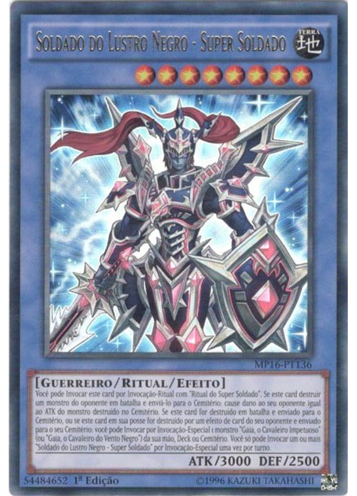 Soldado do Lustro Negro - Super Soldado