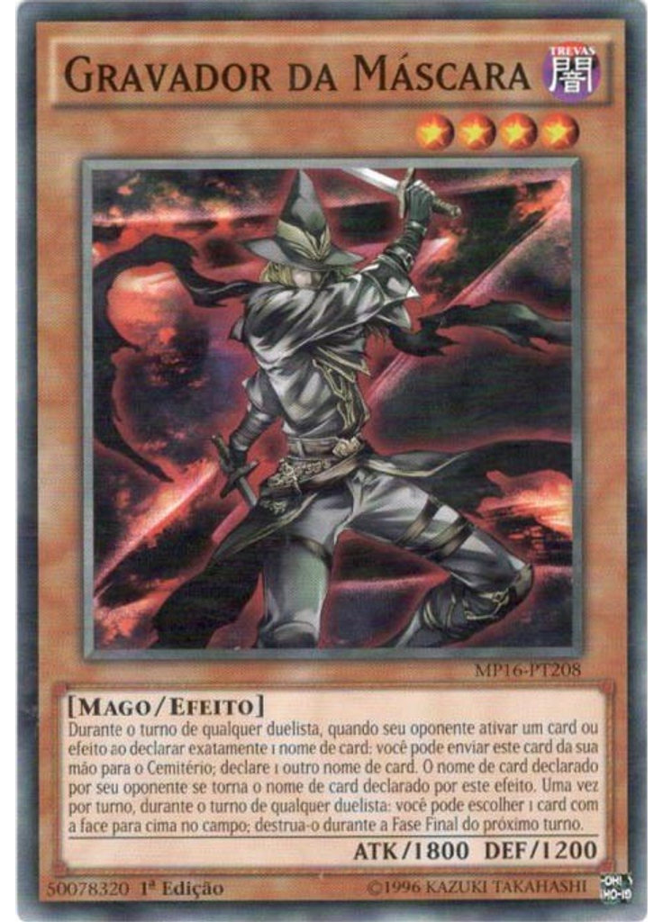 Gravador da Máscara