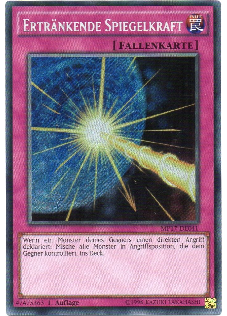 Ertränkende Spiegelkraft