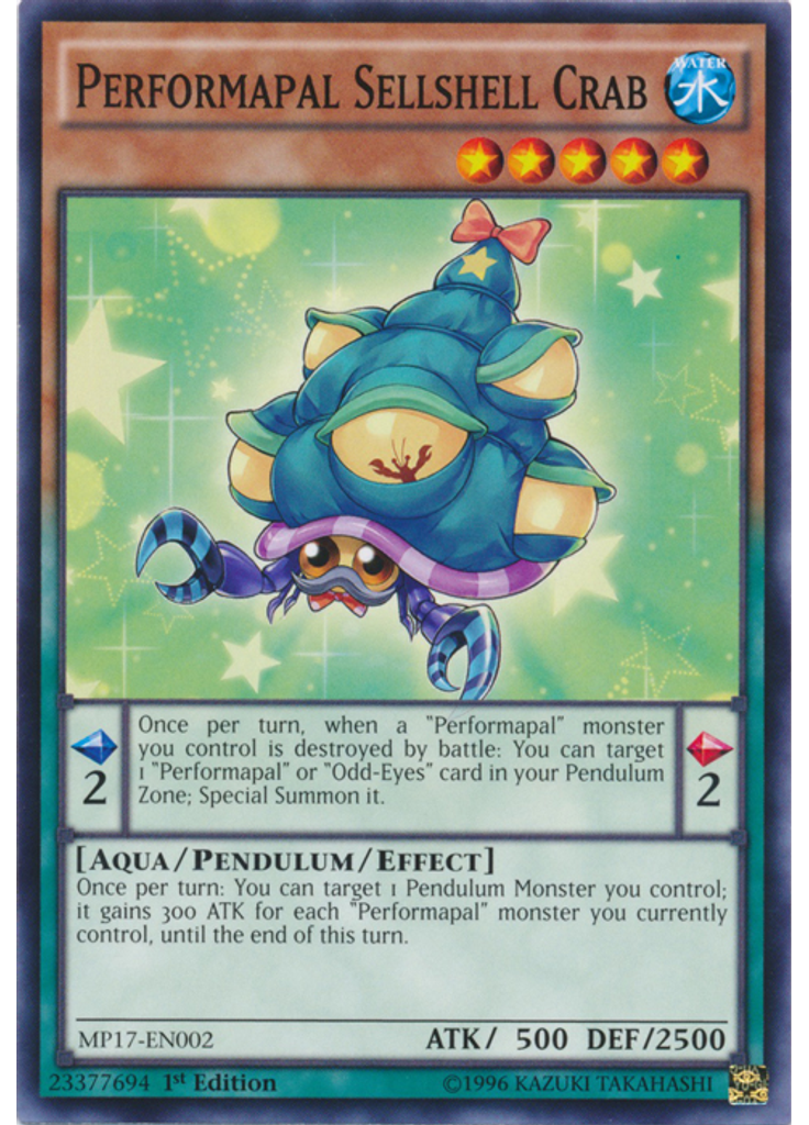 Performapal Sellshell Crab