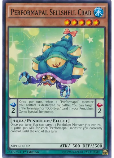 Performapal Sellshell Crab