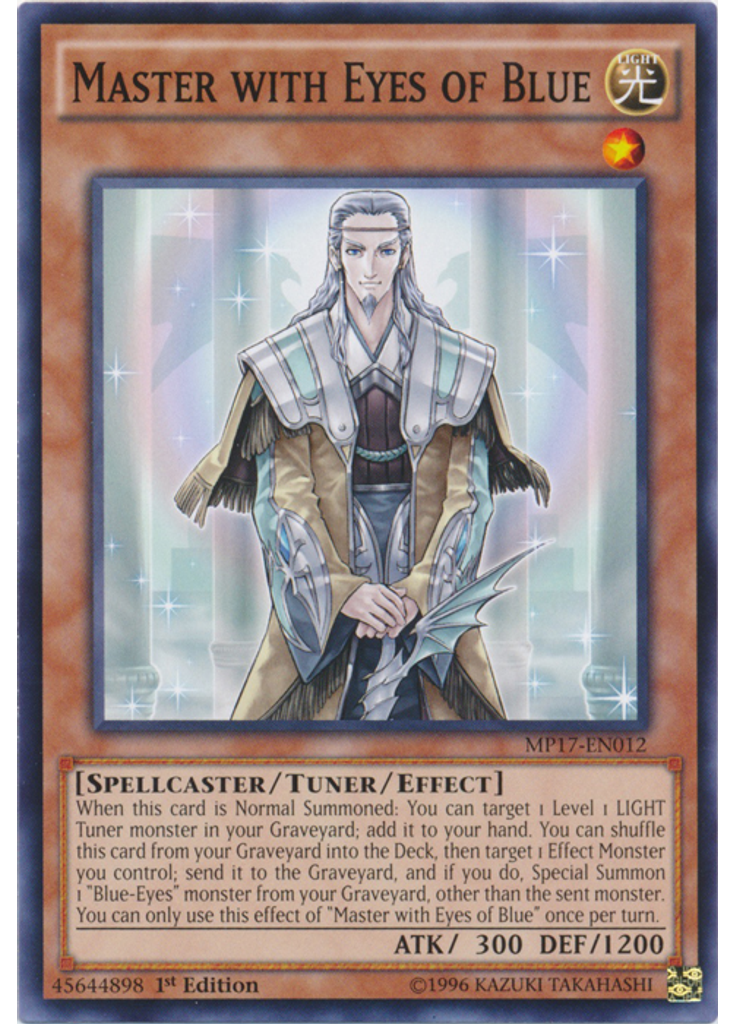Master with Eyes of Blue