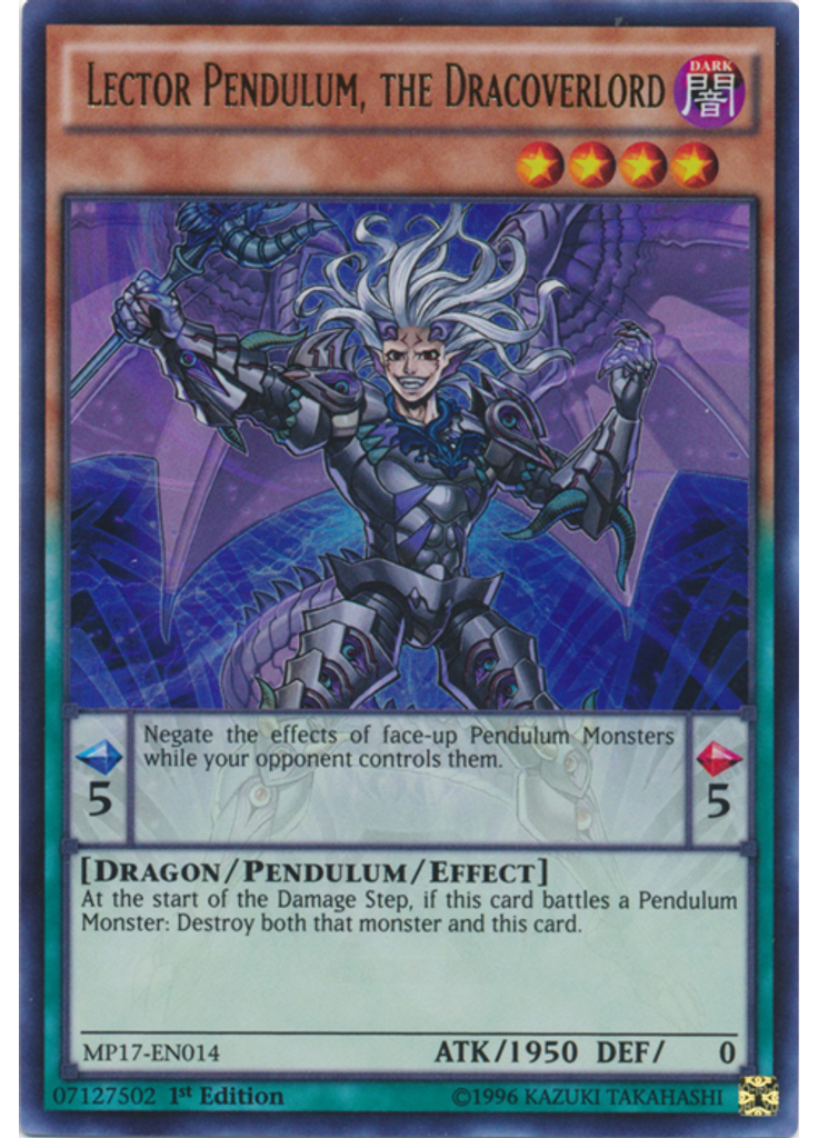 Lector Pendulum, the Dracoverlord