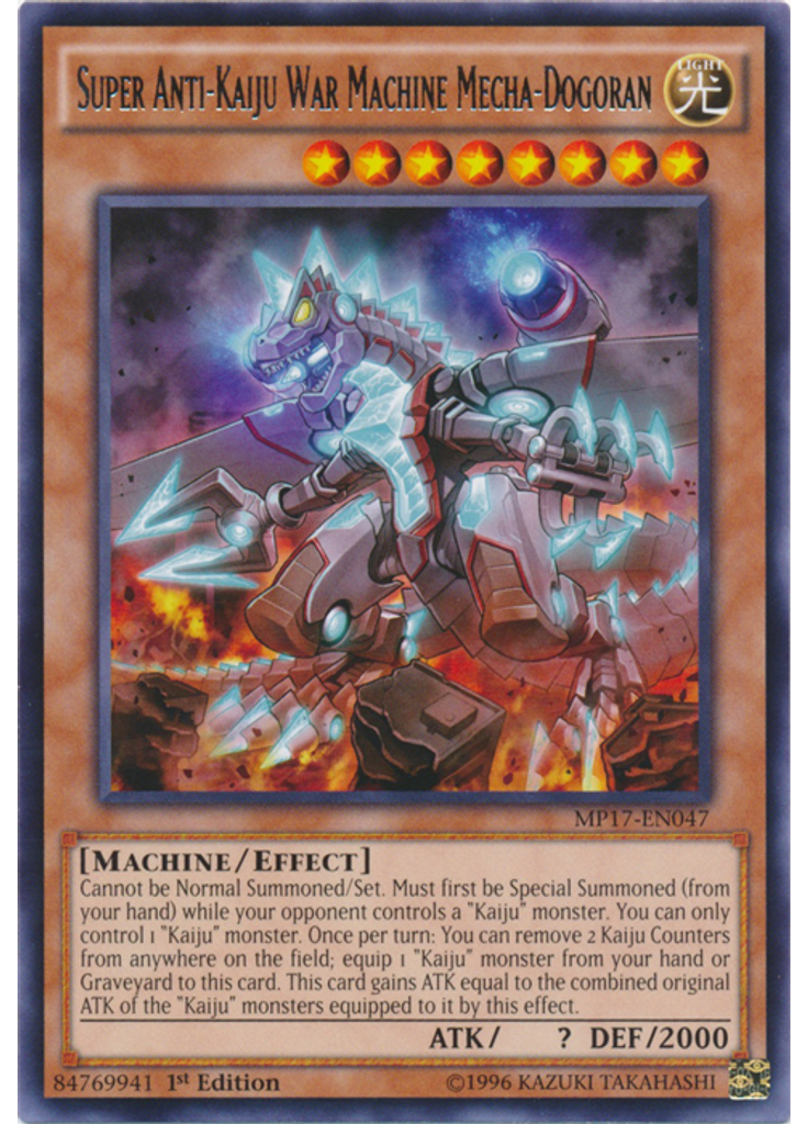 Super Anti-Kaiju War Machine Mecha-Dogoran