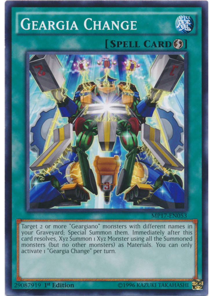 Geargia Change
