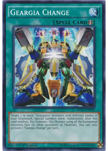 Geargia Change