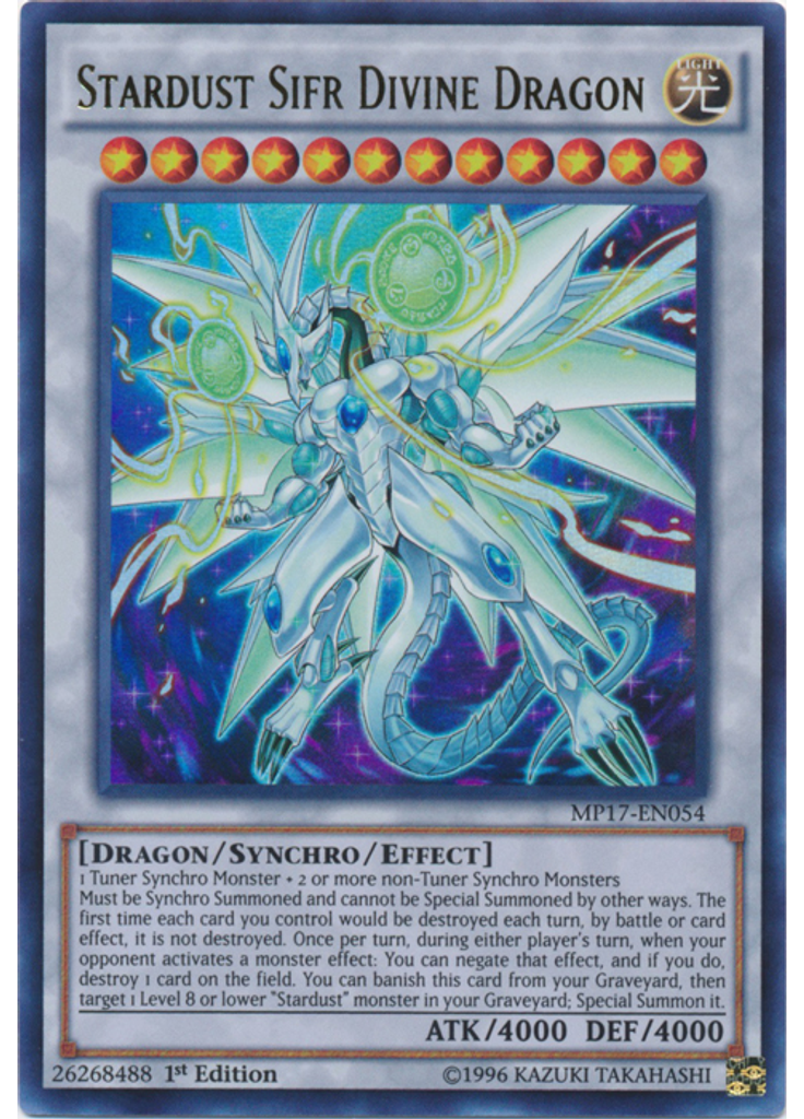 Stardust Sifr Divine Dragon