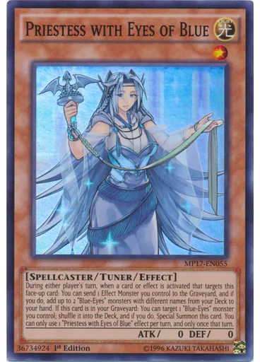 Priestess with Eyes of Blue