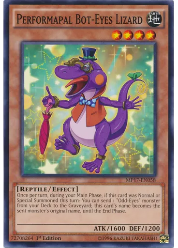 Performapal Bot-Eyes Lizard