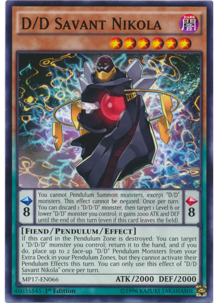 D/D Savant Nikola