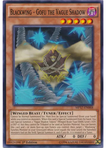 Blackwing - Gofu the Vague Shadow