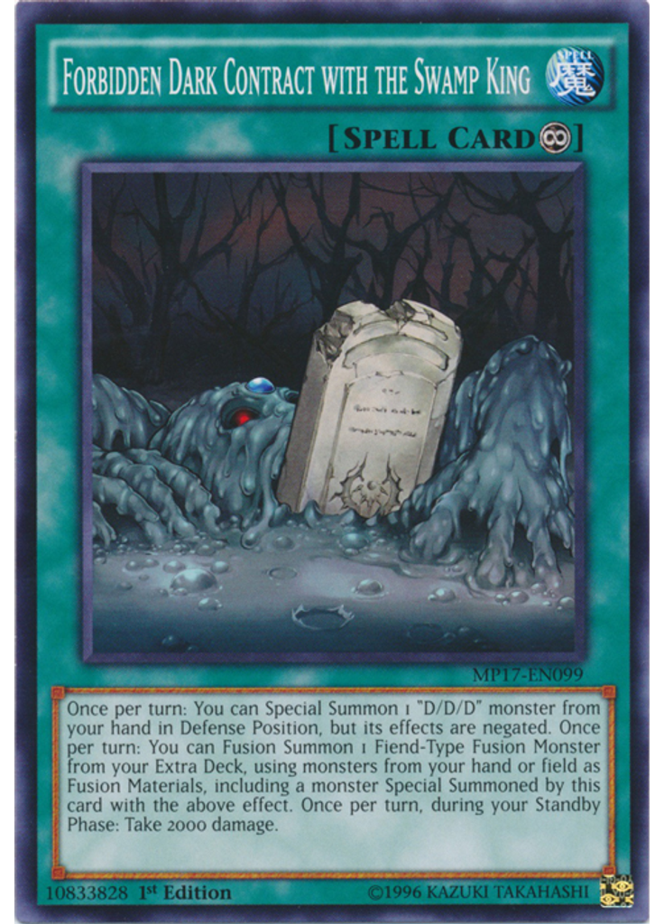 Forbidden Dark Contract with the Swamp King