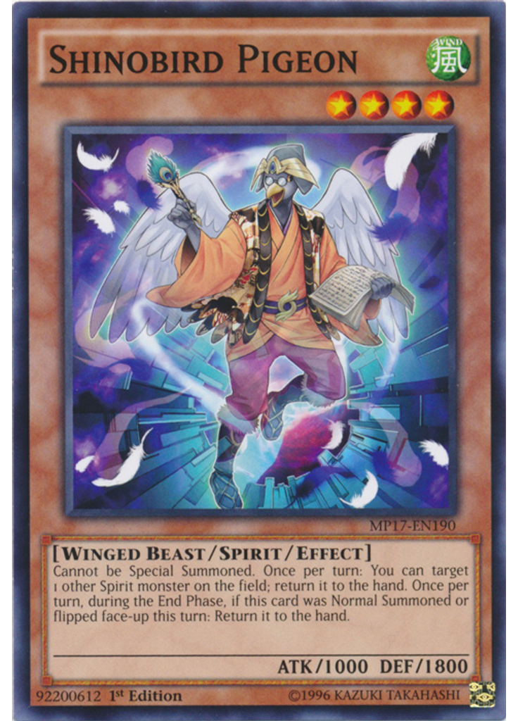 Shinobird Pigeon
