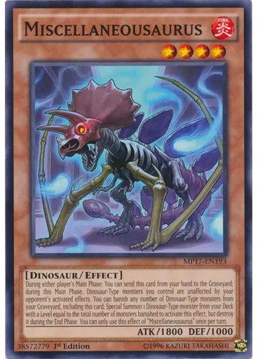 Miscellaneousaurus — 2017 Mega-Tin Mega Pack