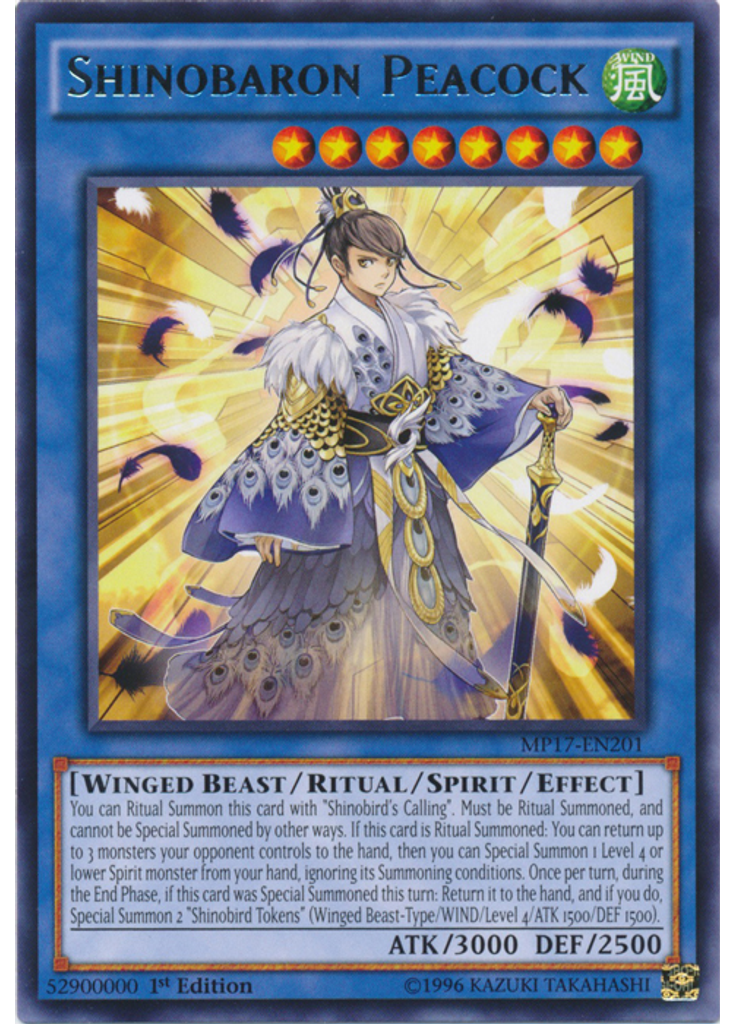 Shinobaron Peacock