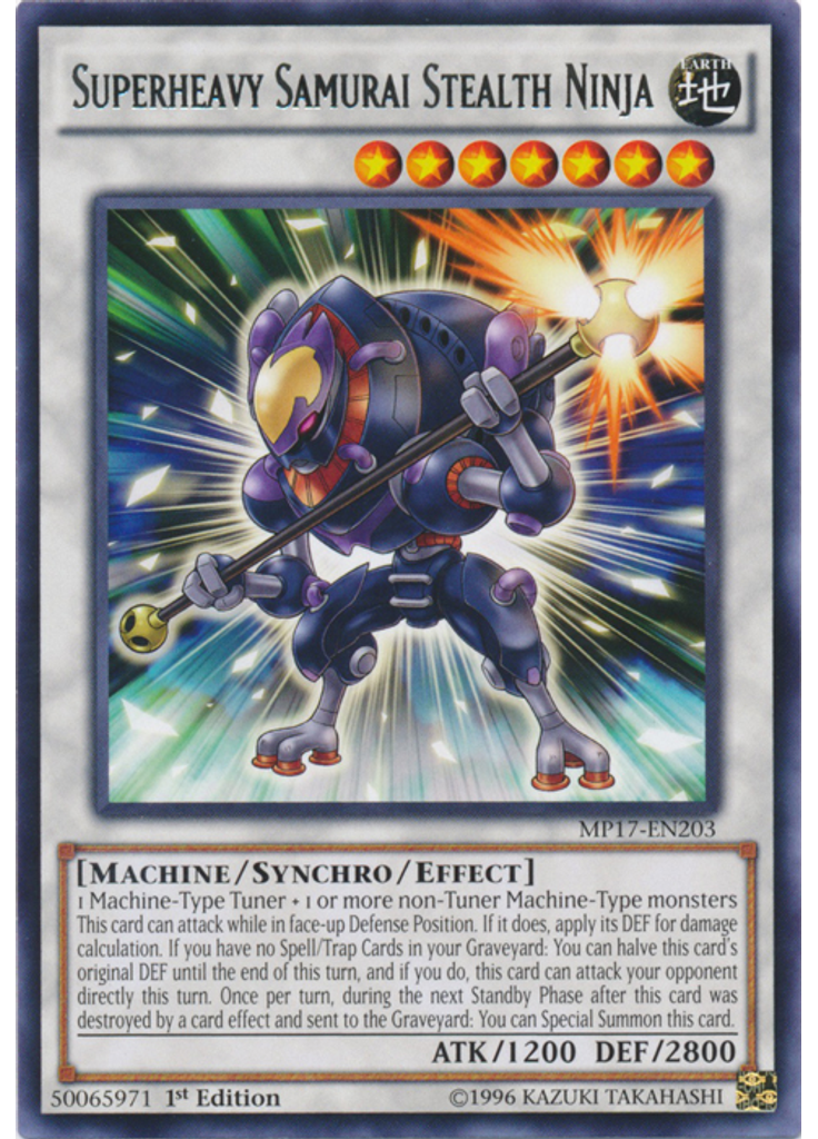 Superheavy Samurai Stealth Ninja