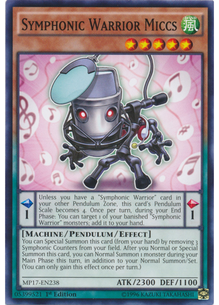 Symphonic Warrior Miccs