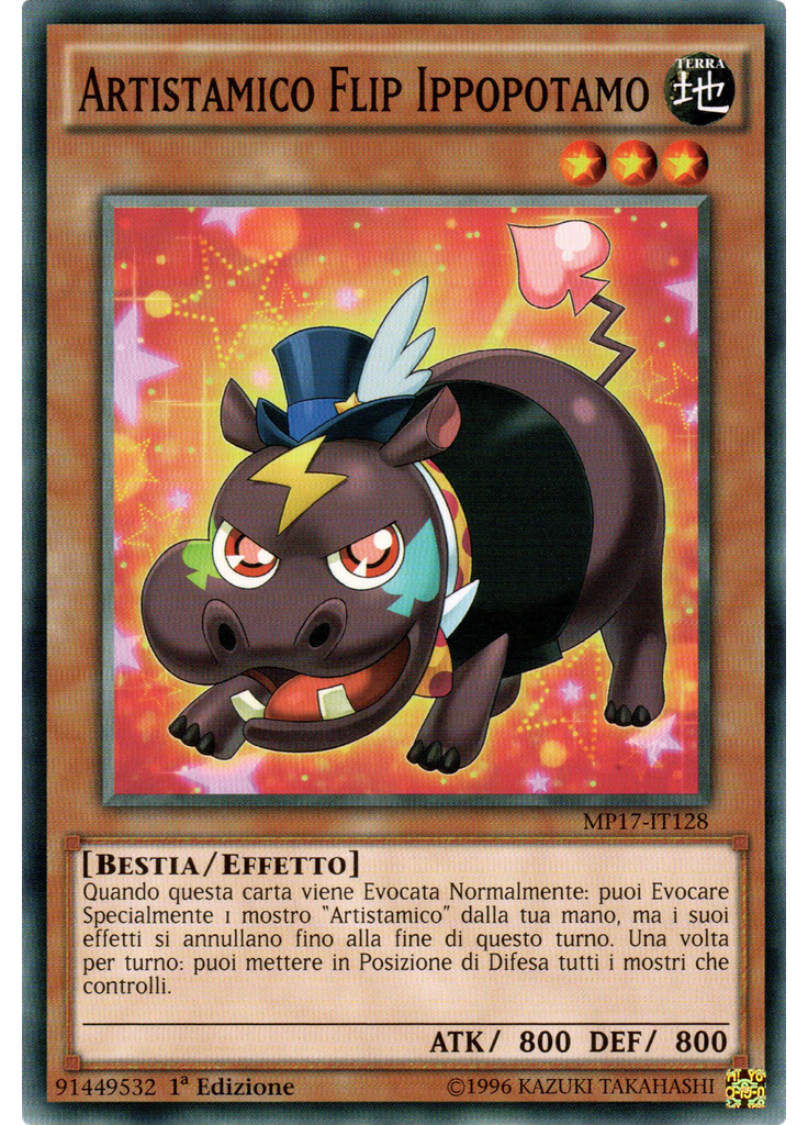 Artistamico Flip Ippopotamo