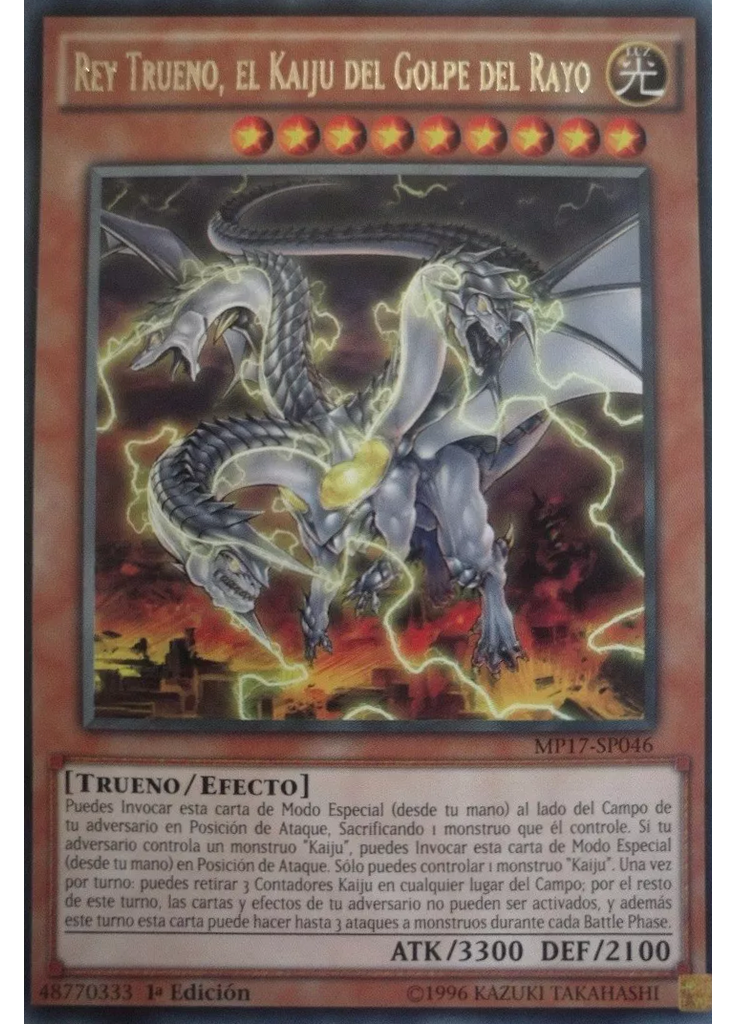 Rey Trueno, el Kaiju del Golpe del Rayo