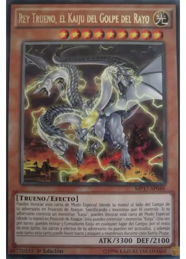Rey Trueno, el Kaiju del Golpe del Rayo