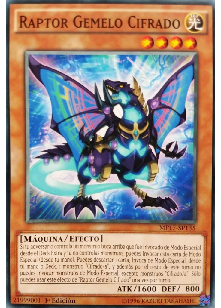 Raptor Gemelo Cifrado