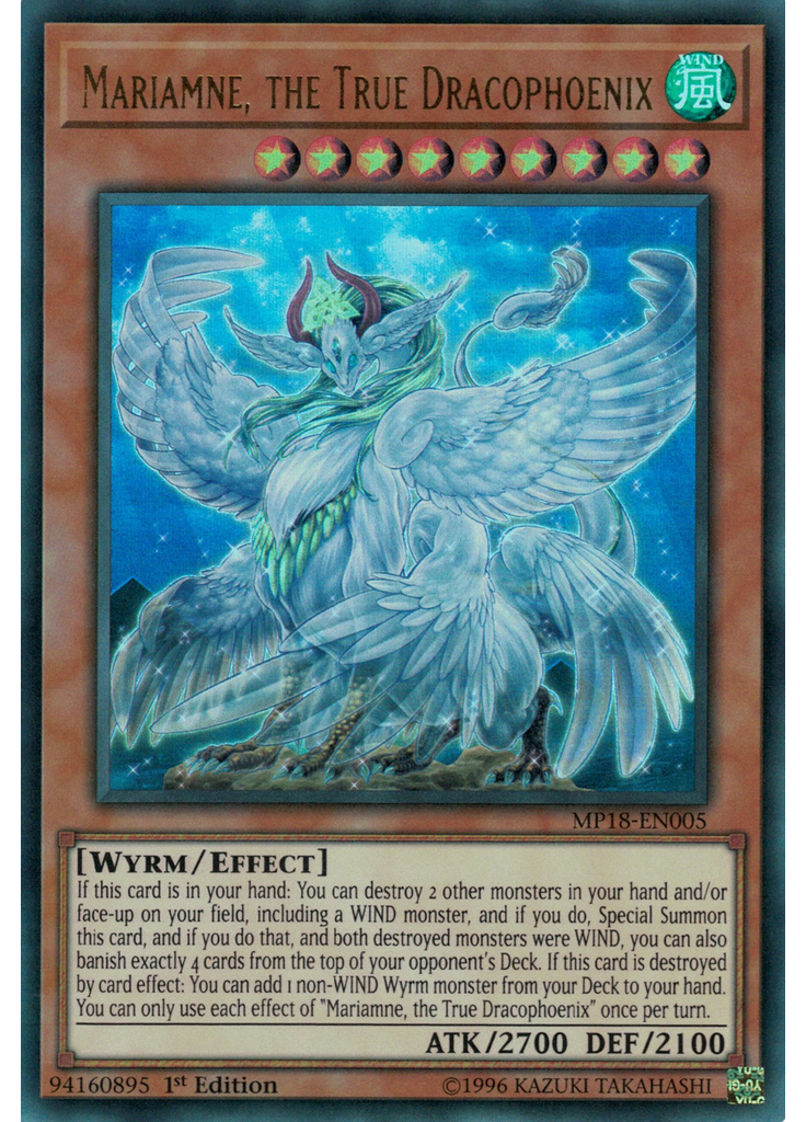 Mariamne, the True Dracophoenix