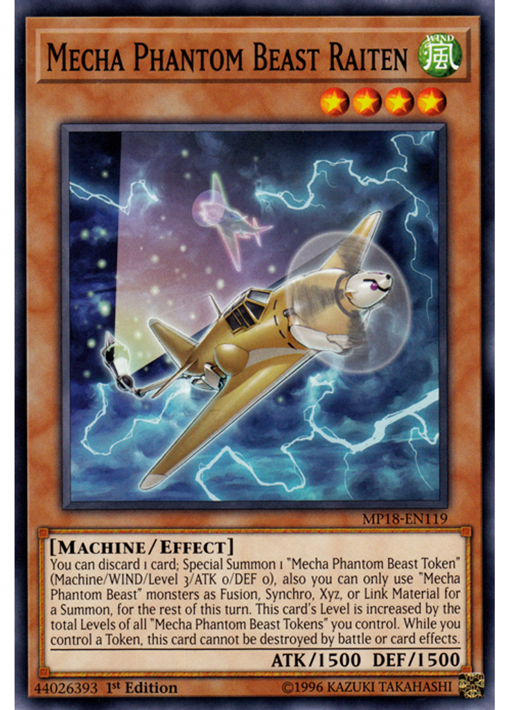 Mecha Phantom Beast Raiten