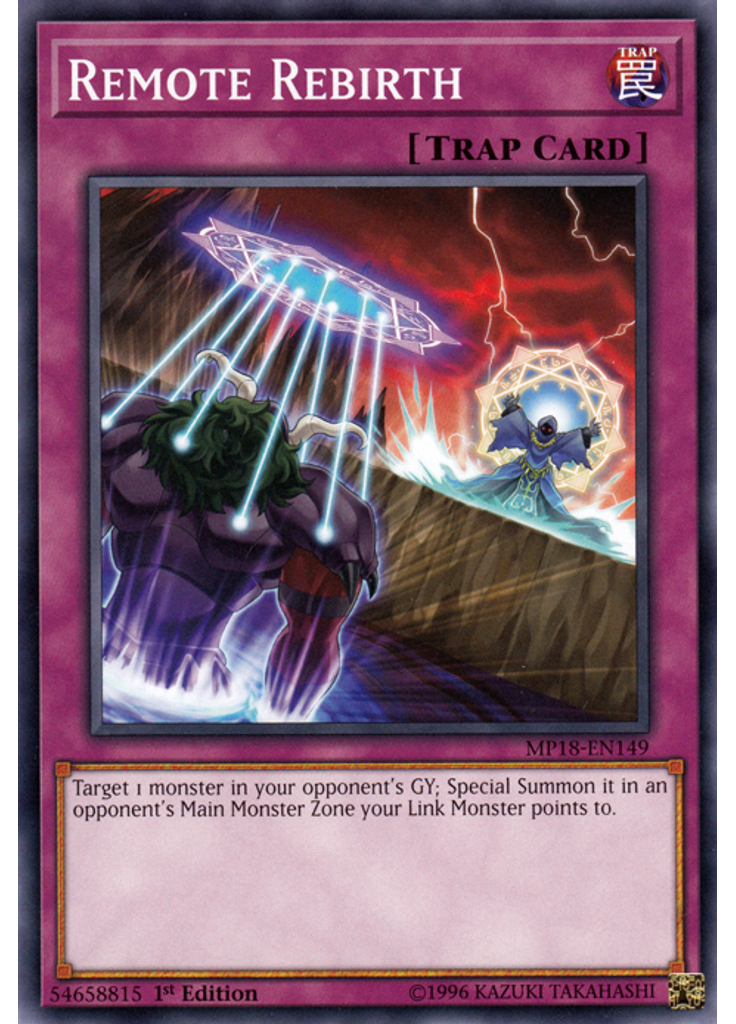 Remote Rebirth