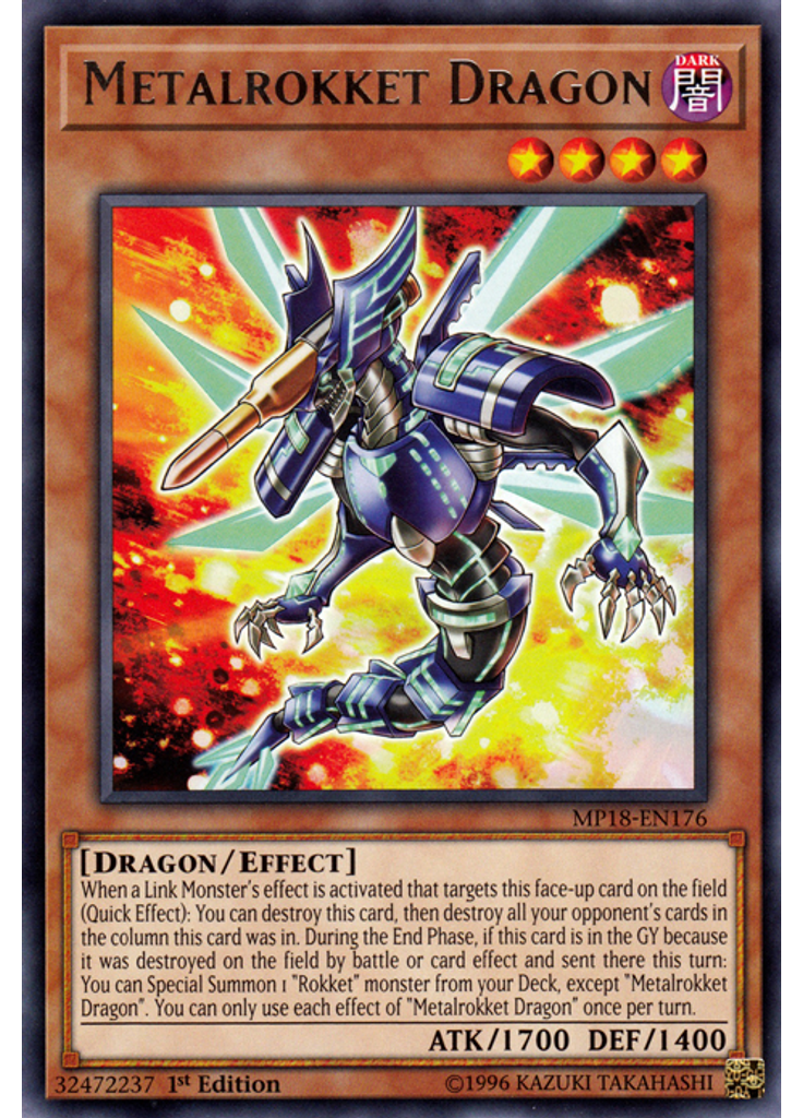 Metalrokket Dragon