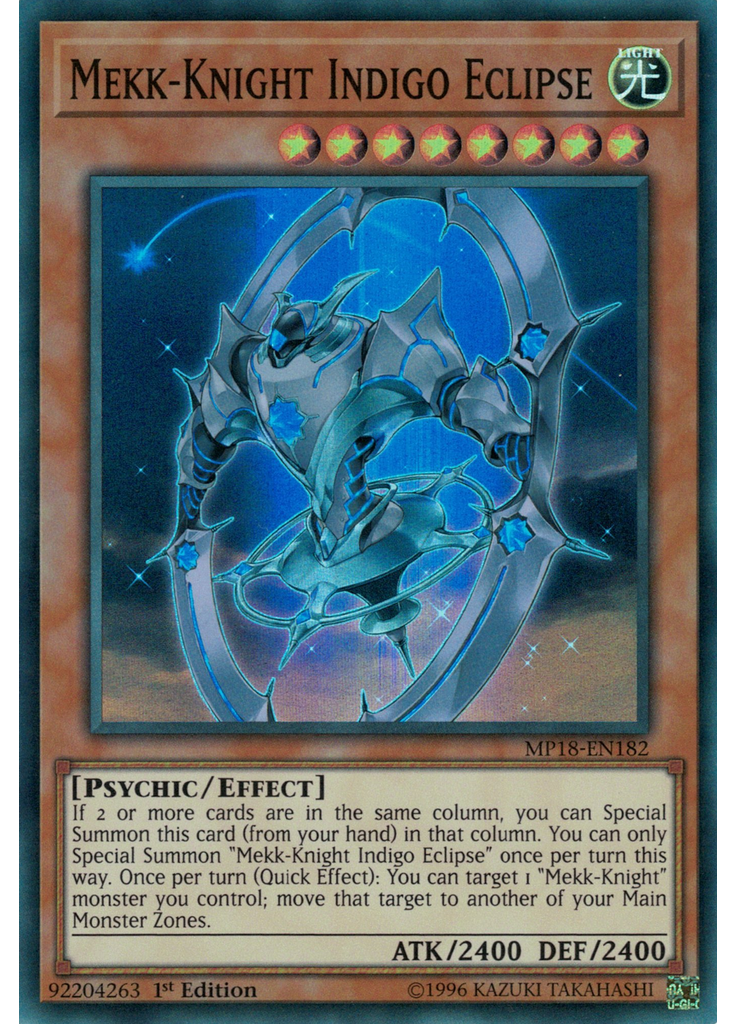 Mekk-Knight Indigo Eclipse