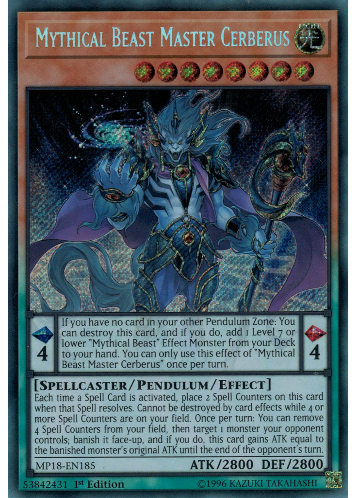 Mythical Beast Master Cerberus