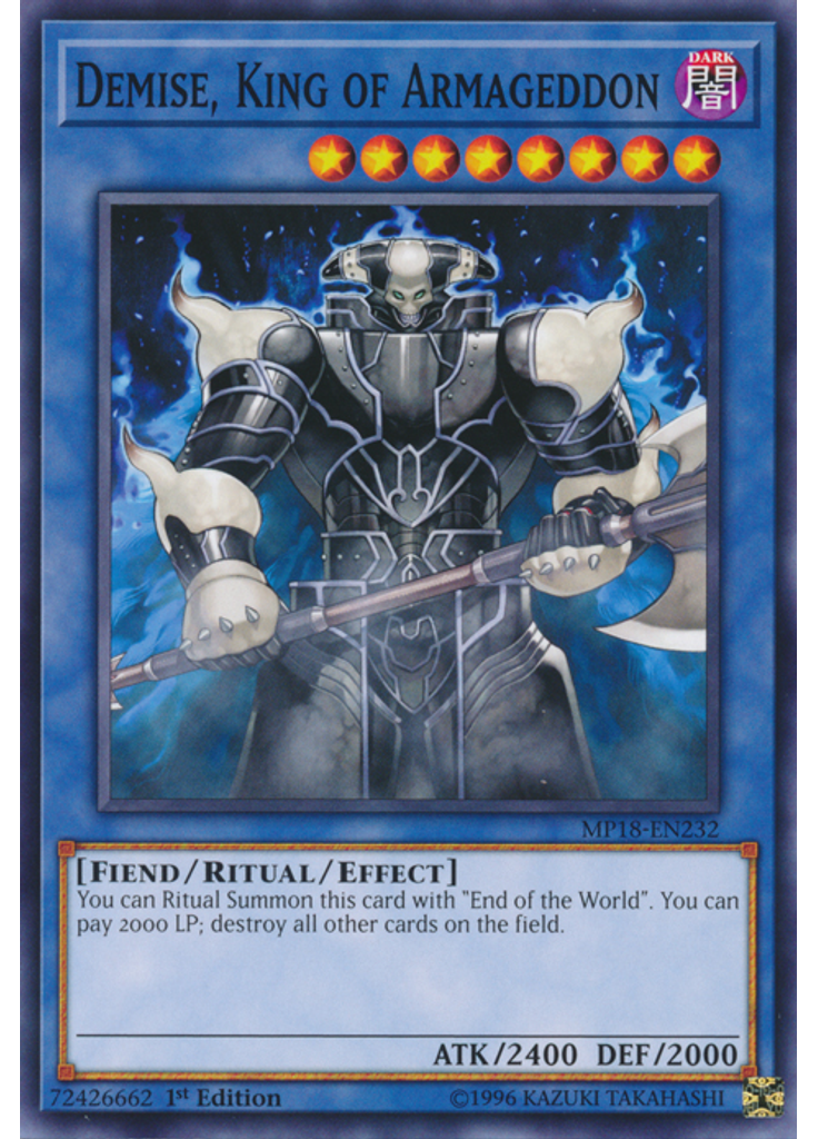 Demise, King of Armageddon