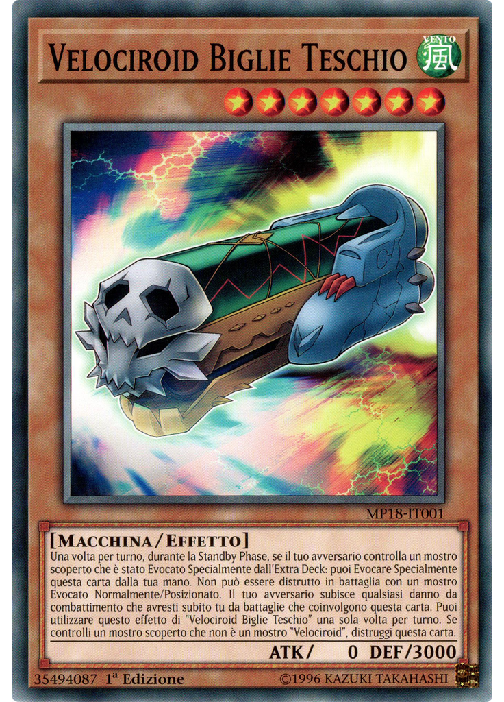 Velociroid Biglie Teschio
