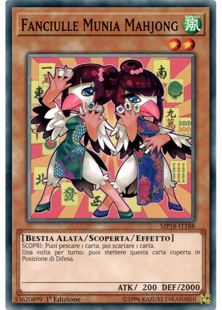 Fanciulle Munia Mahjong