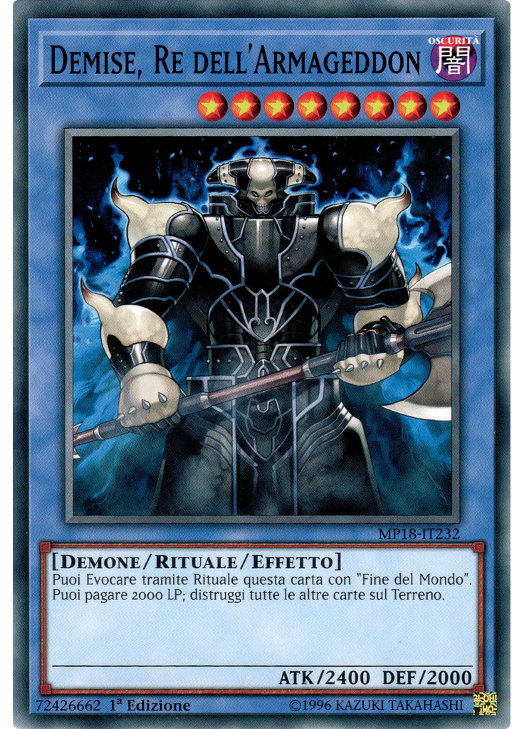 Demise, Re dell'Armageddon