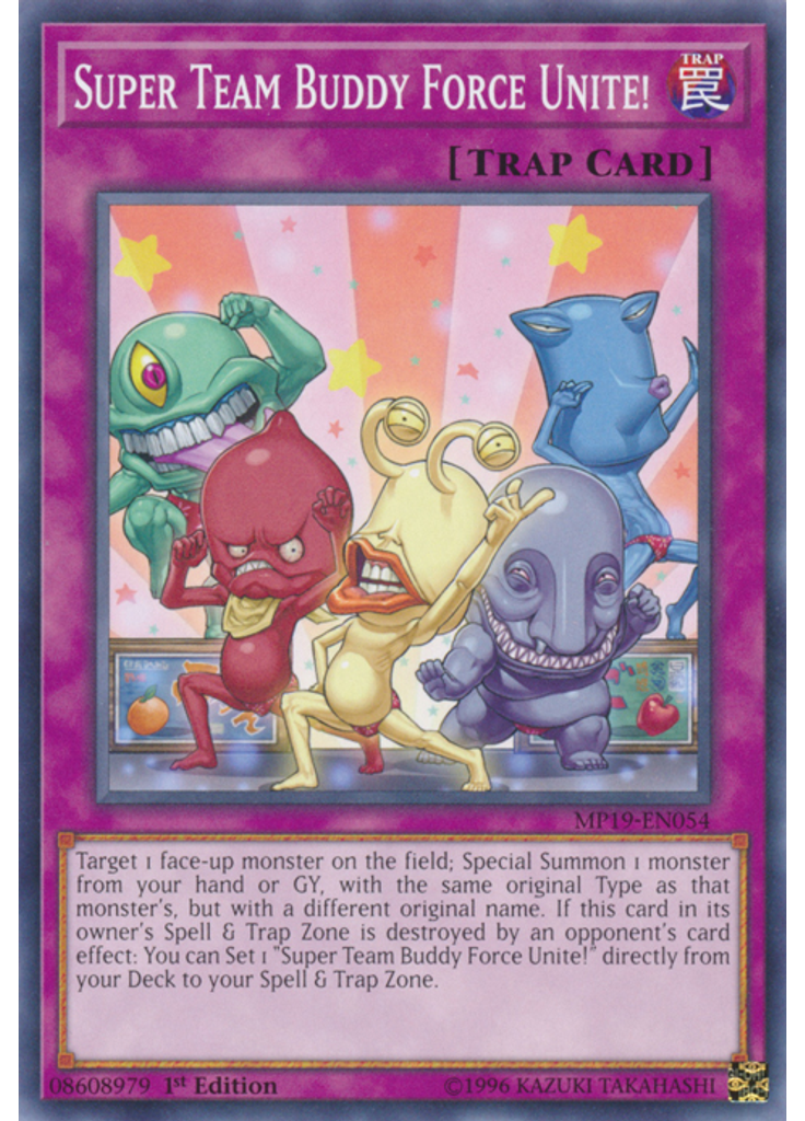 Super Team Buddy Force Unite!