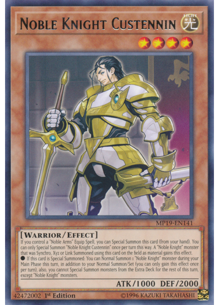 Noble Knight Custennin