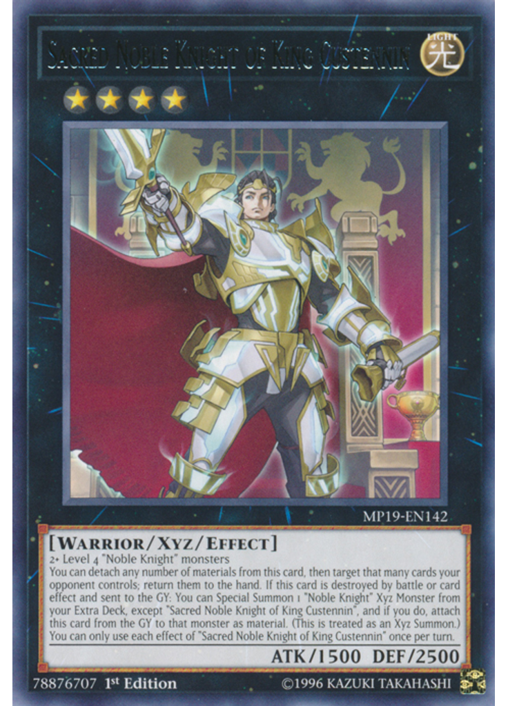 Sacred Noble Knight of King Custennin