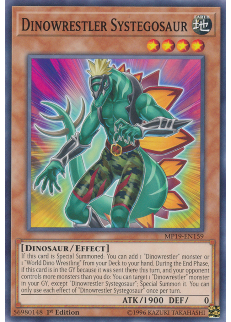 Dinowrestler Systegosaur