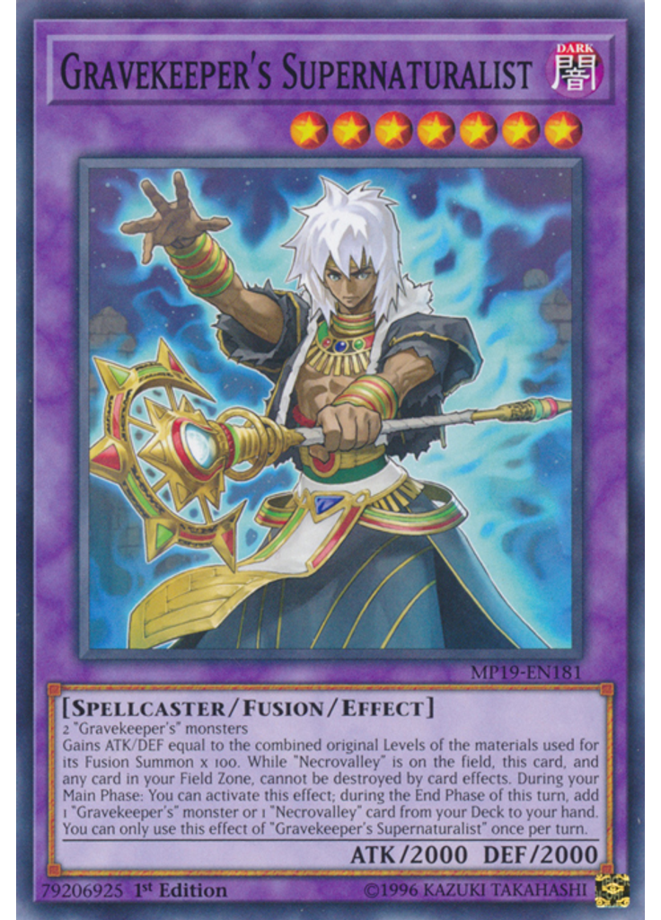 Gravekeeper's Supernaturalist