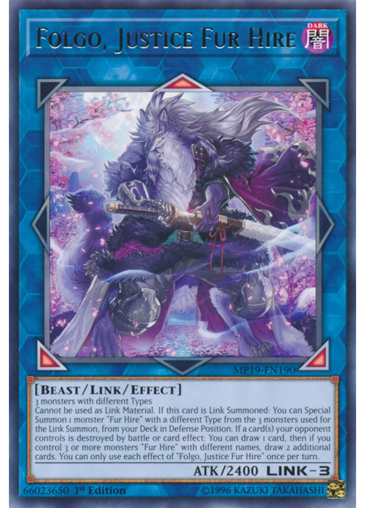 Folgo, Justice Fur Hire